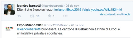 Twitter Expo Milano
